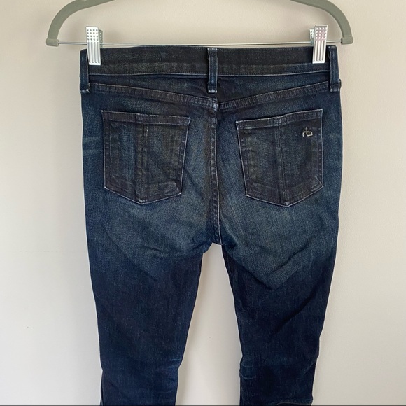 Rag & Bone Dark Indigo Skinny Jeans sz 25 - Picture 4 of 8